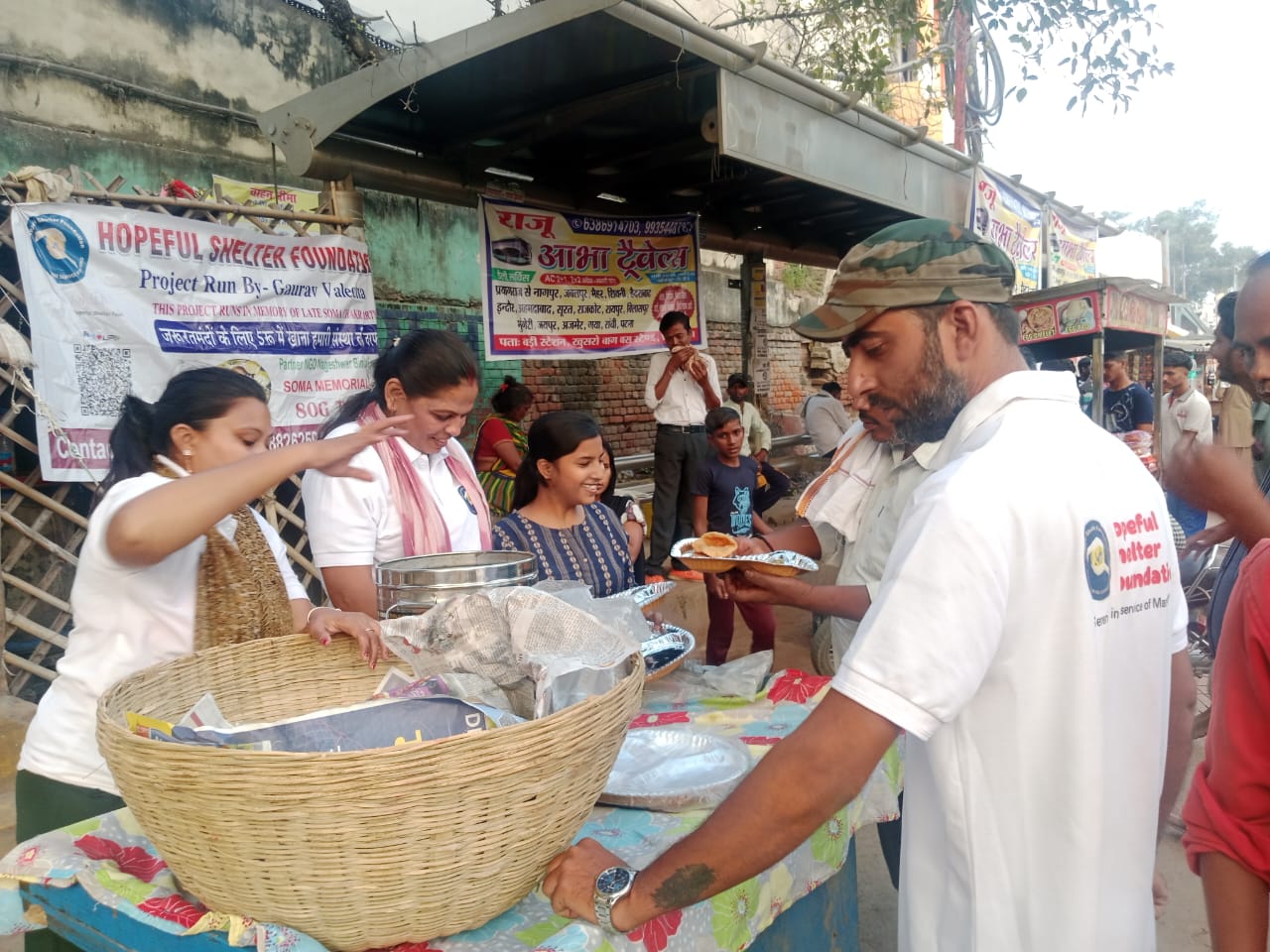 Food relief support